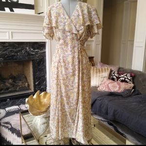 Vintage Kristy Michael Floral Dress